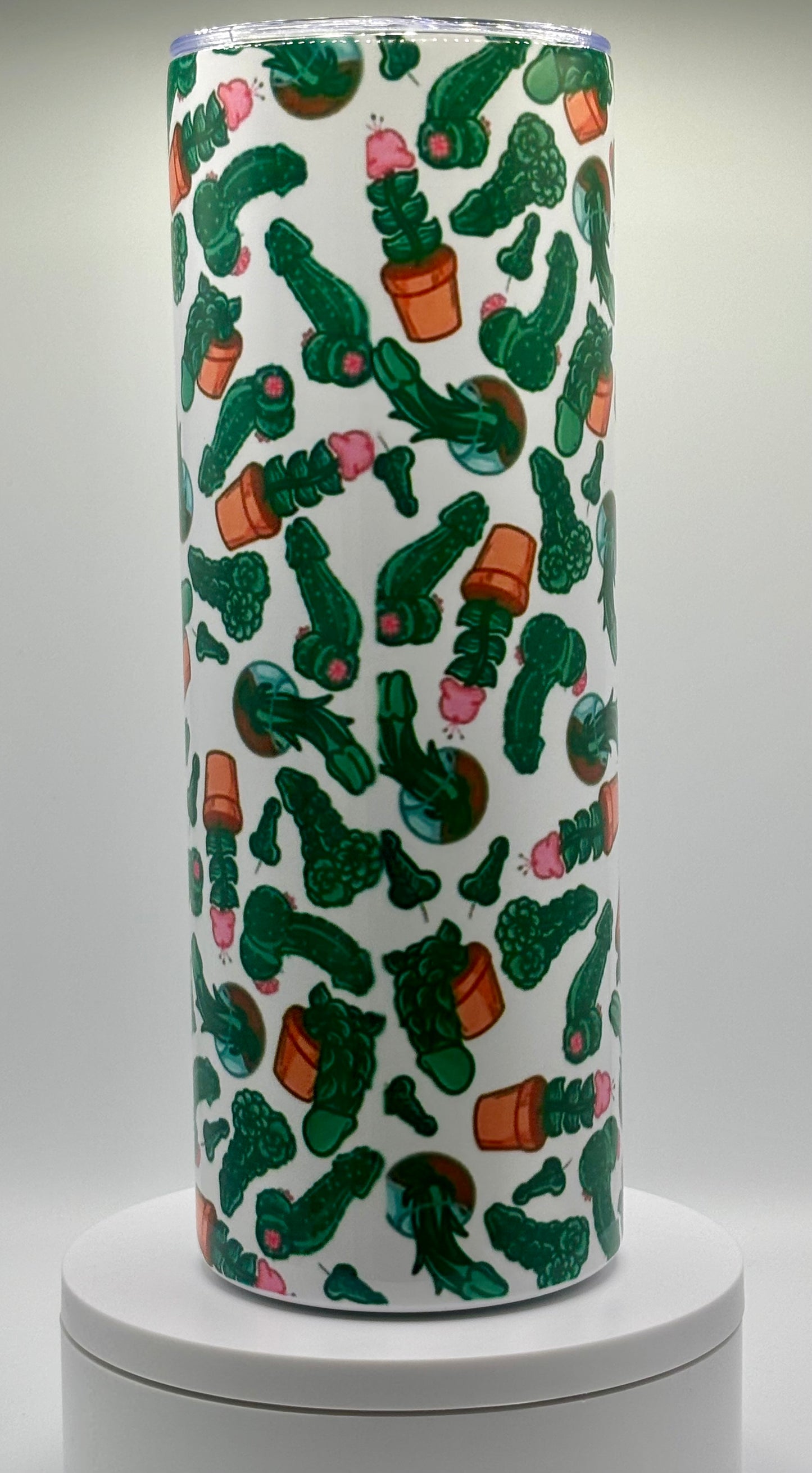 Cactus Plant Shaped 'Penis' Tumbler - A Playful and Stylish Addition to Your Drinkware Collection!