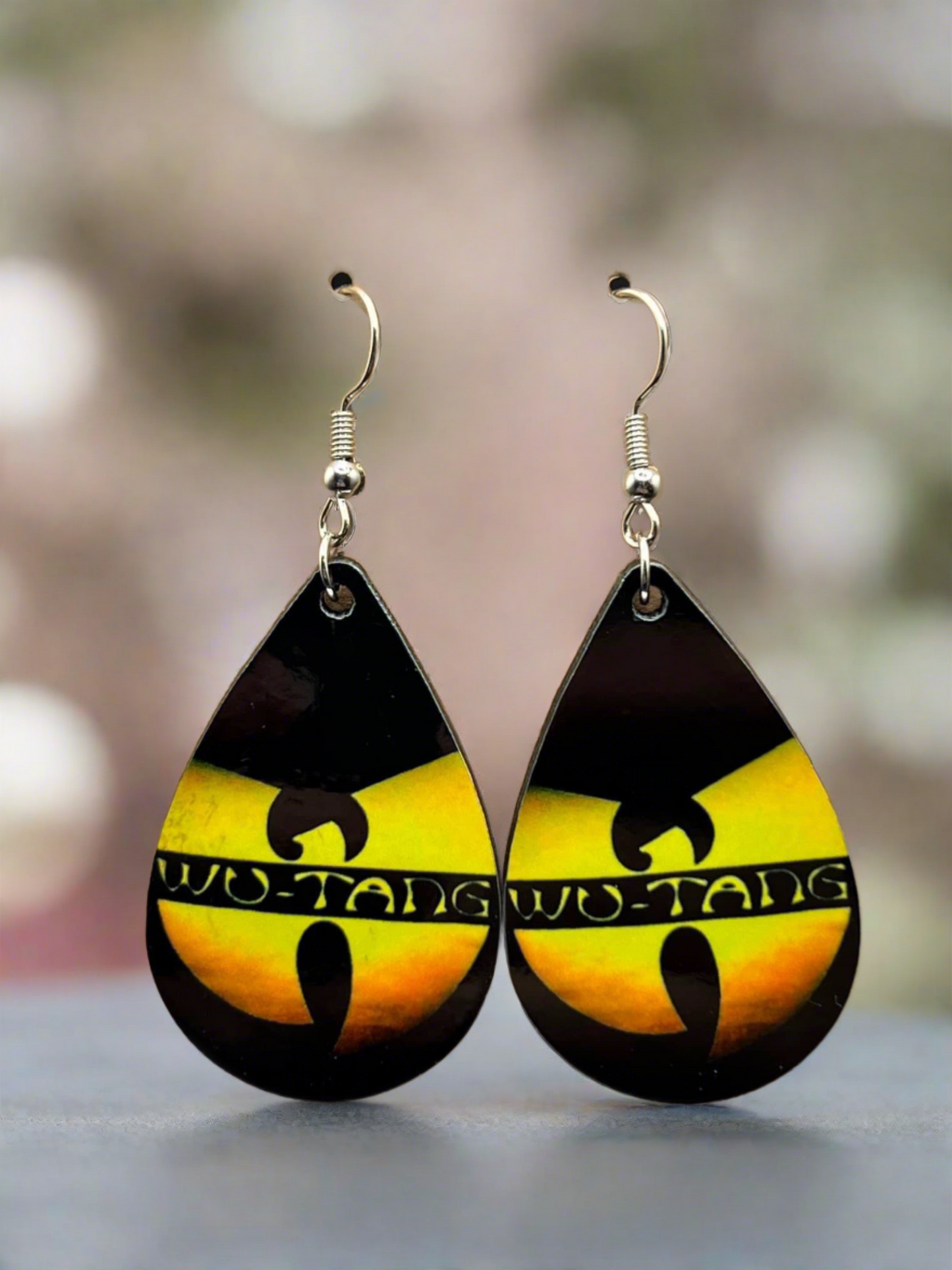 WuTang Clan-Inspired Earrings. Statement Earrings for True WuTang Clan Fans!