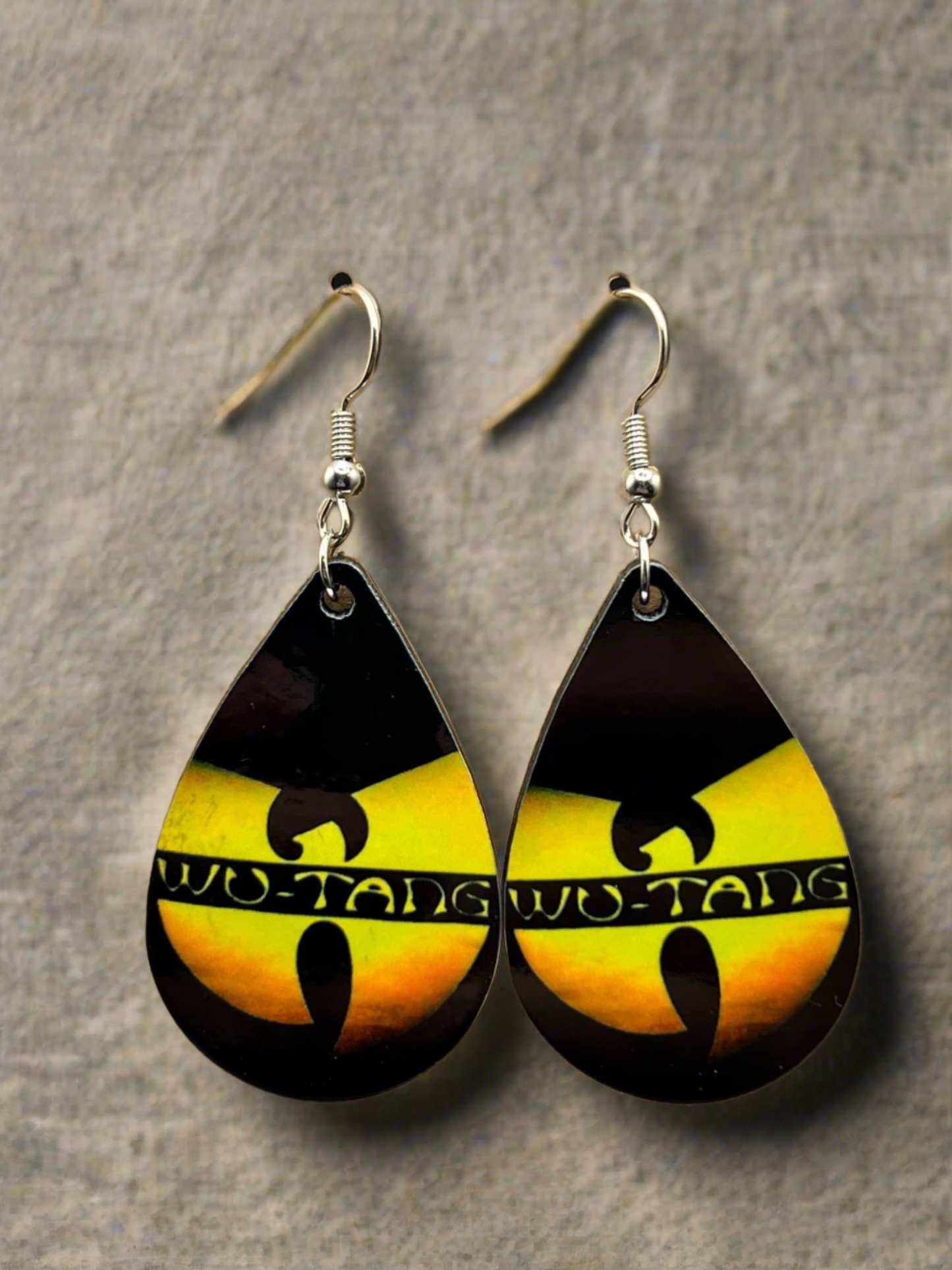 WuTang Clan-Inspired Earrings. Statement Earrings for True WuTang Clan Fans!