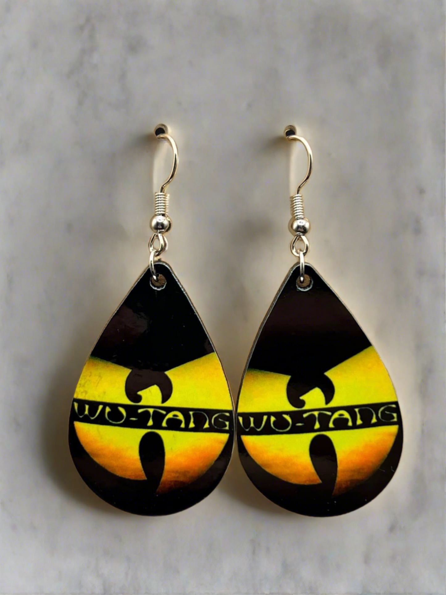 WuTang Clan-Inspired Earrings. Statement Earrings for True WuTang Clan Fans!