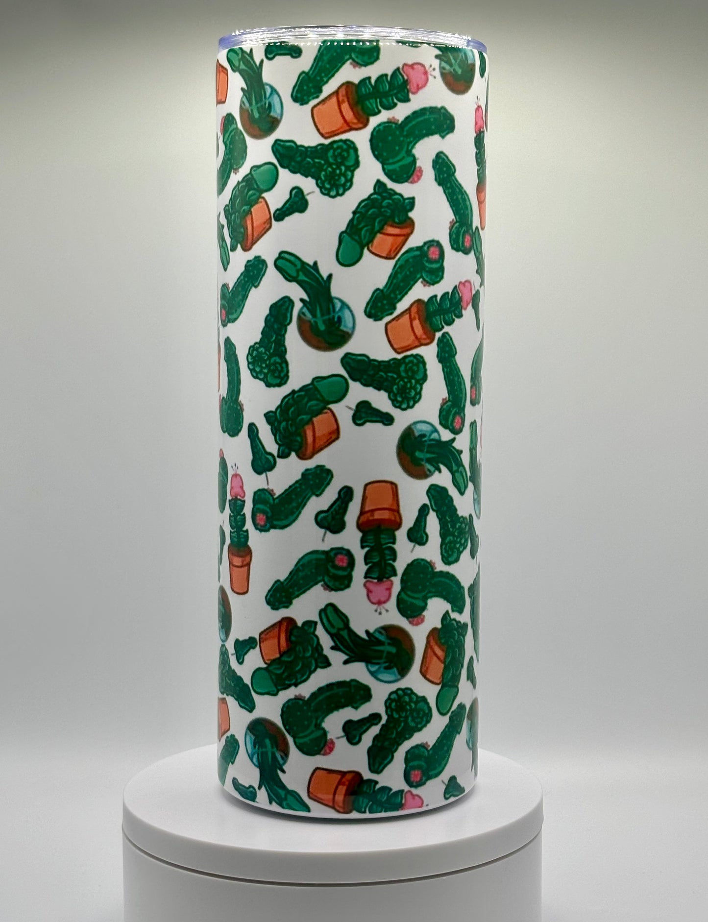 Cactus Plant Shaped 'Penis' Tumbler - A Playful and Stylish Addition to Your Drinkware Collection!