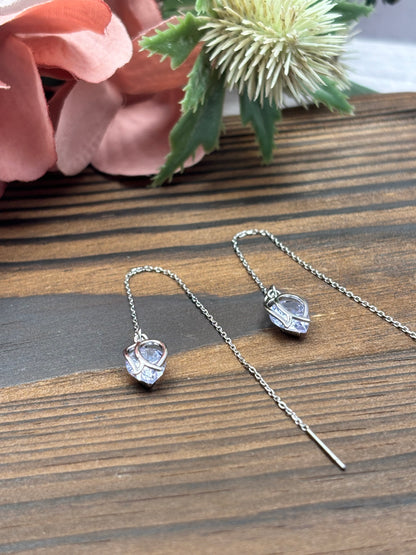 Beautiful Tulip Floating Earrings