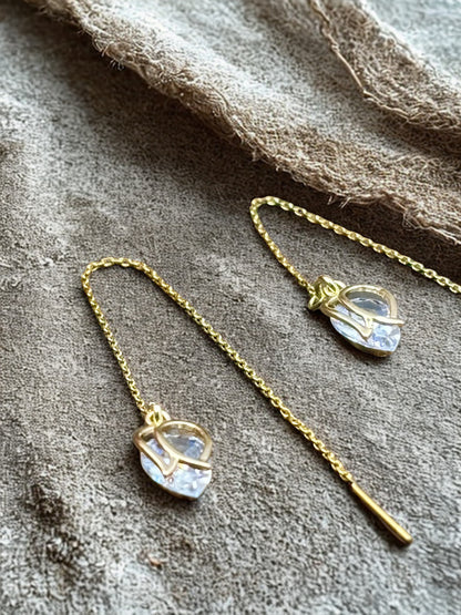 Beautiful Tulip Floating Earrings