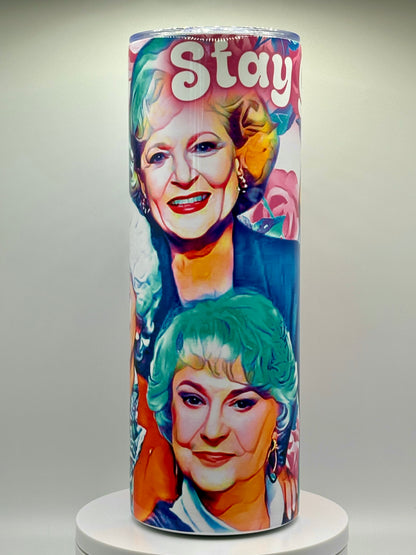 Golden Girls Tumbler - 'Stay Golden' - Perfect Gift for Fans of the Classic TV Show