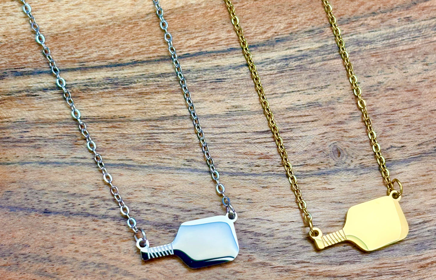 Pickleball Pendant Necklace