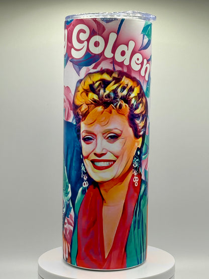 Golden Girls Tumbler - 'Stay Golden' - Perfect Gift for Fans of the Classic TV Show