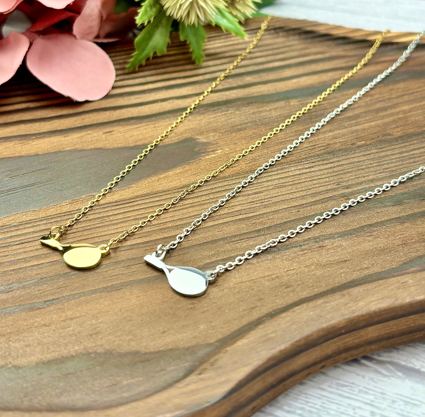 Tennis Racket Necklace
