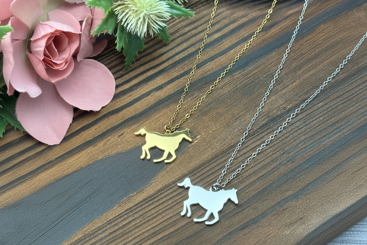 Horse Pendant Necklace