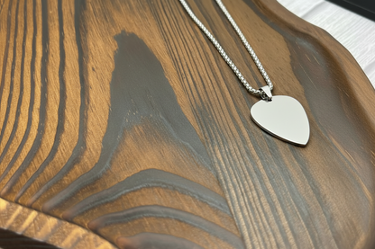 Guitar Pick Chain Necklace