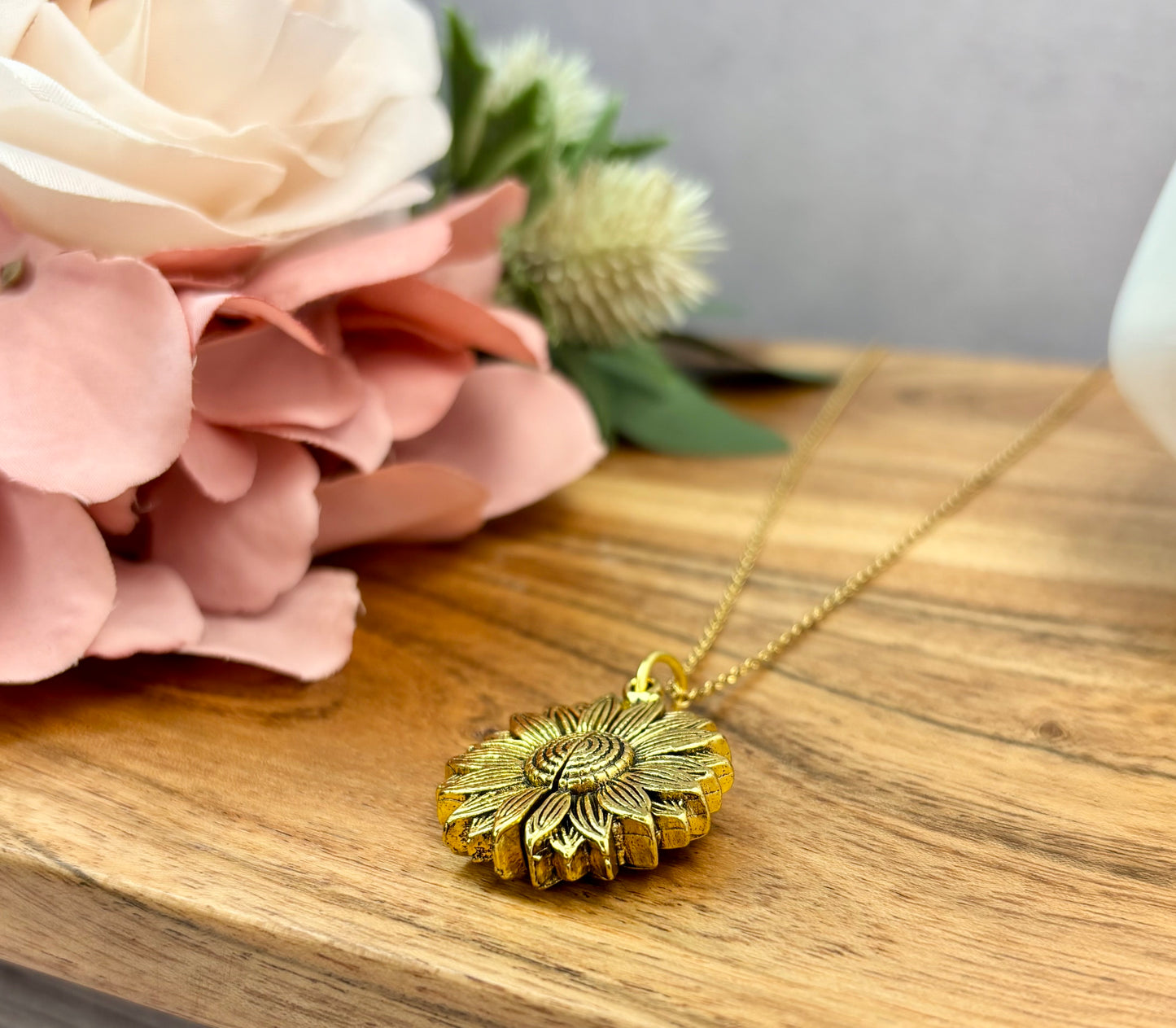 Sunflower Reveal Necklace