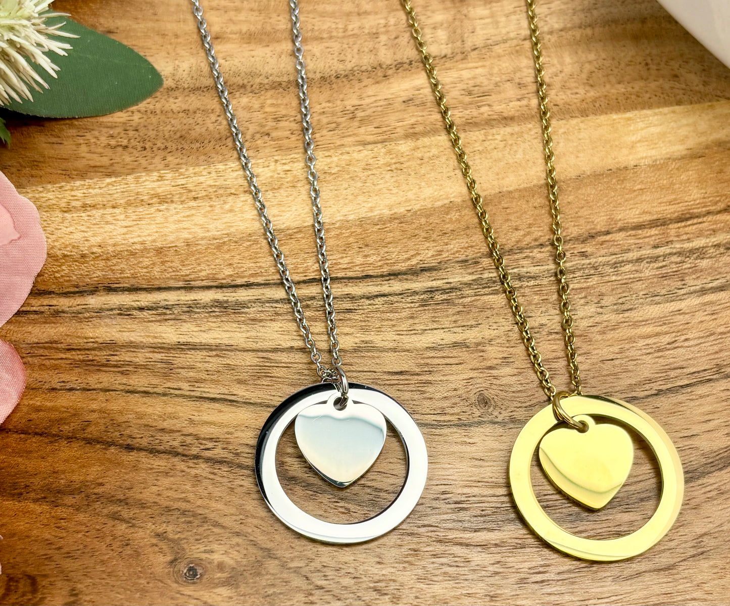 Encircled Heart Necklace