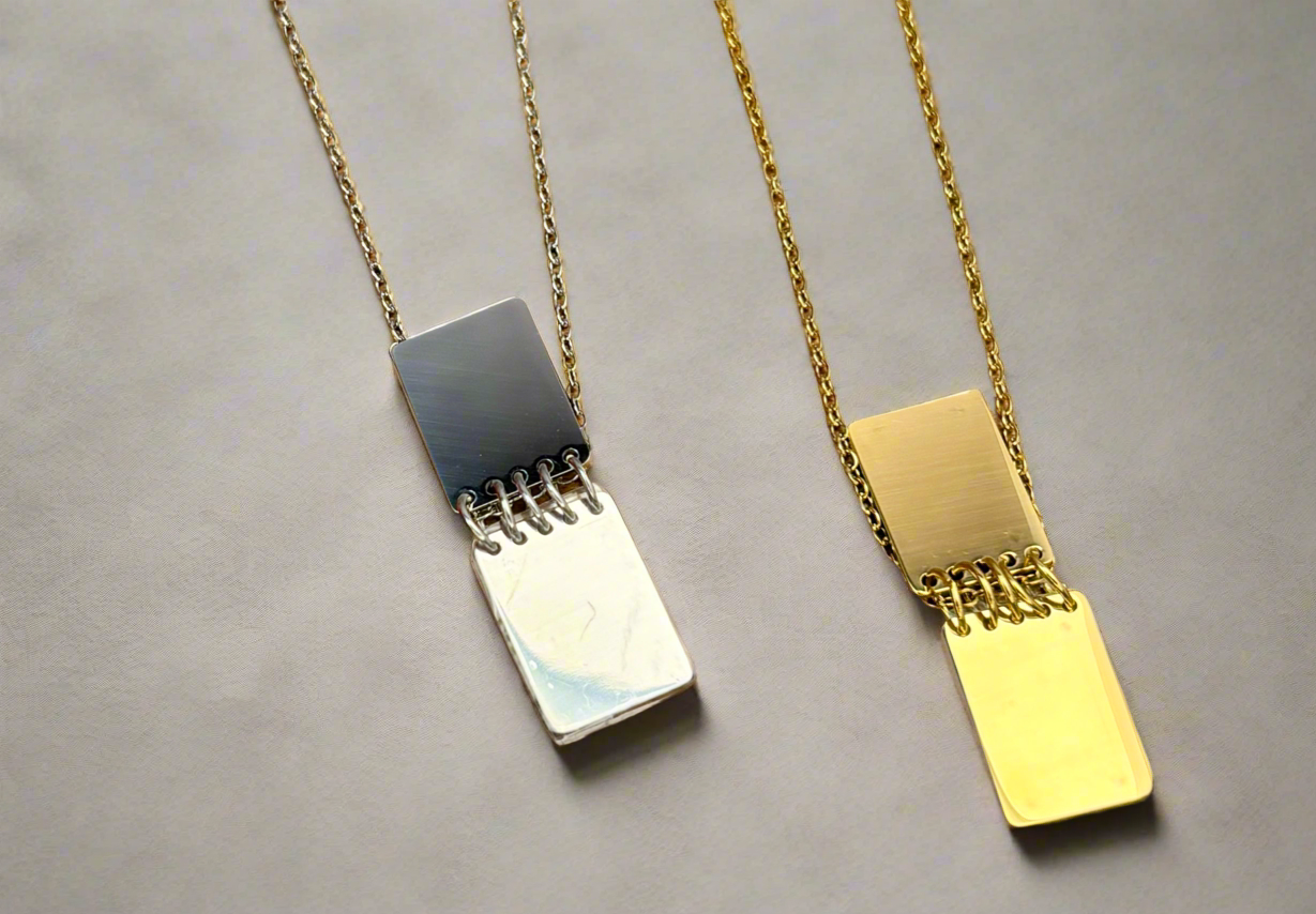 Mini Notebook Necklace