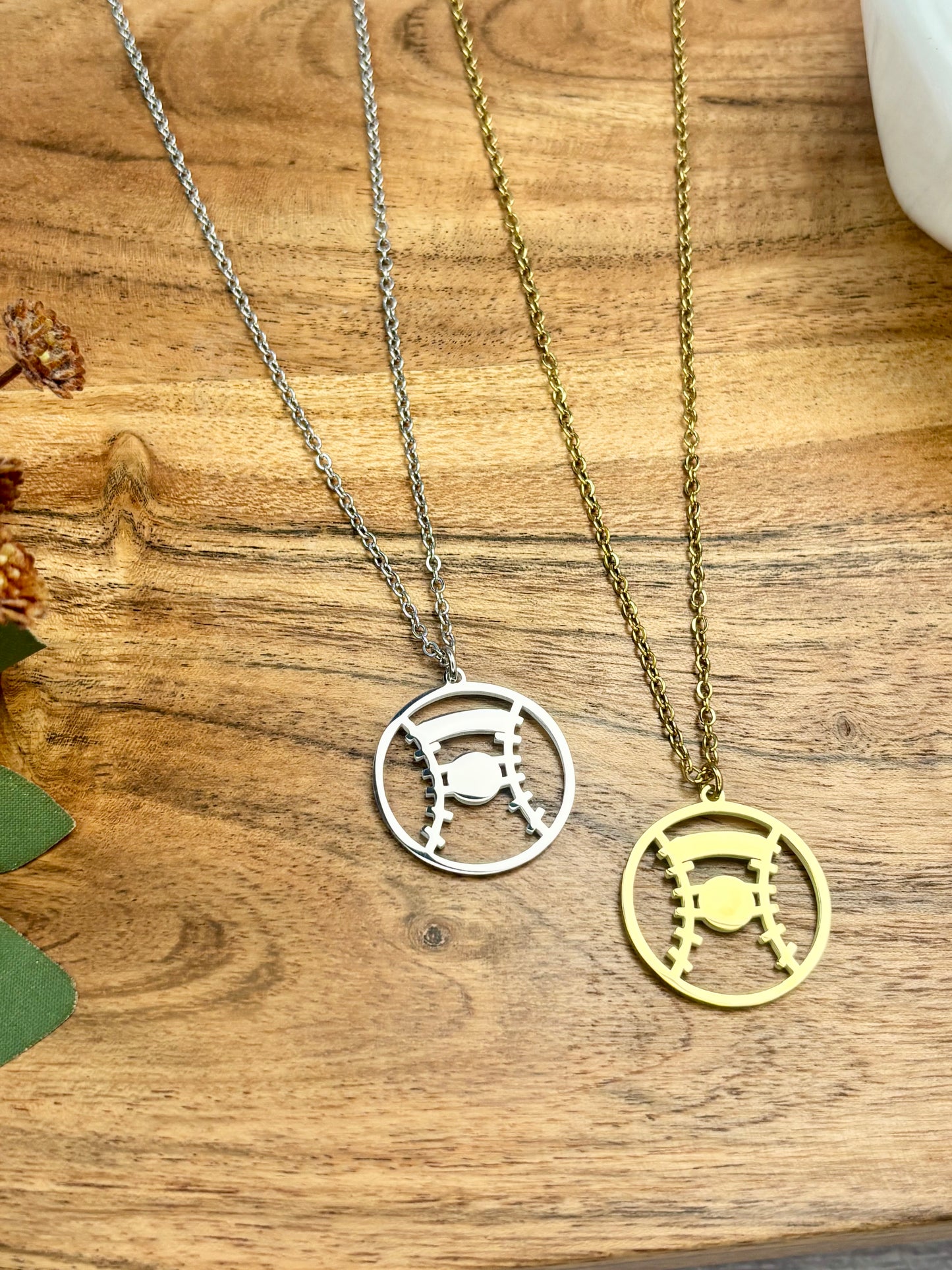 Baseball and Softball Necklace