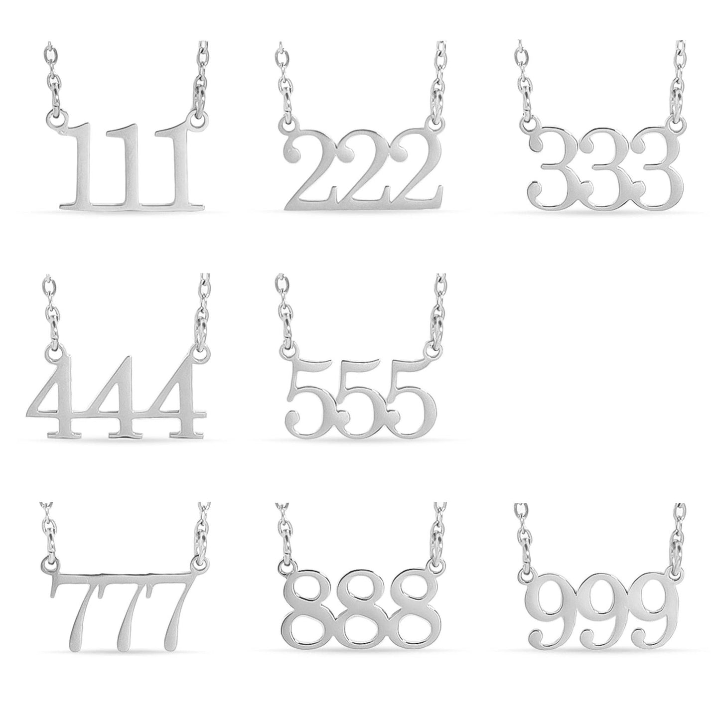 Angel Number Necklace
