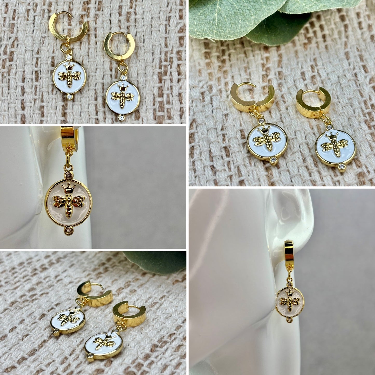 Elegant Bee Earrings