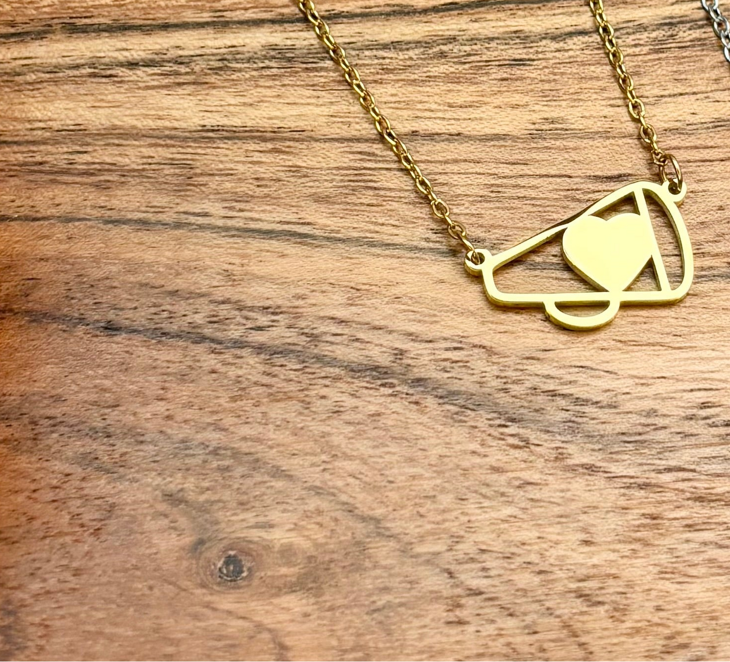 Petite Cheer Megaphone Necklace