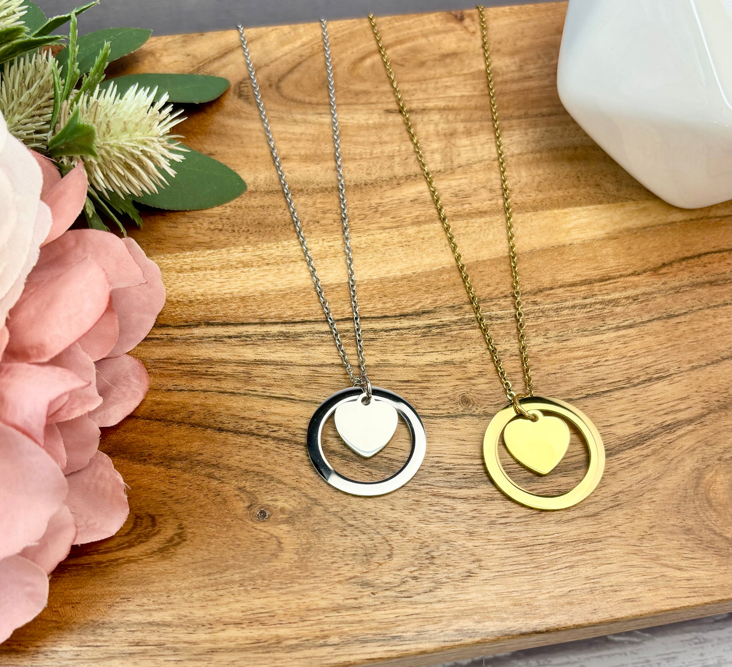 Encircled Heart Necklace