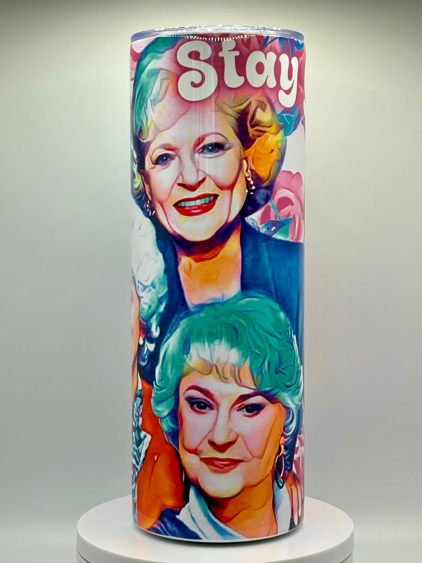Golden Girls Tumbler - 'Stay Golden' - Perfect Gift for Fans of the Classic TV Show