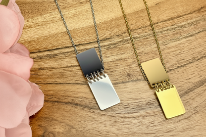 Mini Notebook Necklace