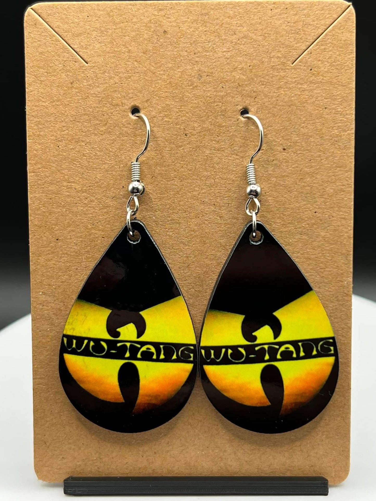 WuTang Clan-Inspired Earrings. Statement Earrings for True WuTang Clan Fans!