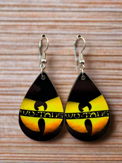 WuTang Clan-Inspired Earrings. Statement Earrings for True WuTang Clan Fans!