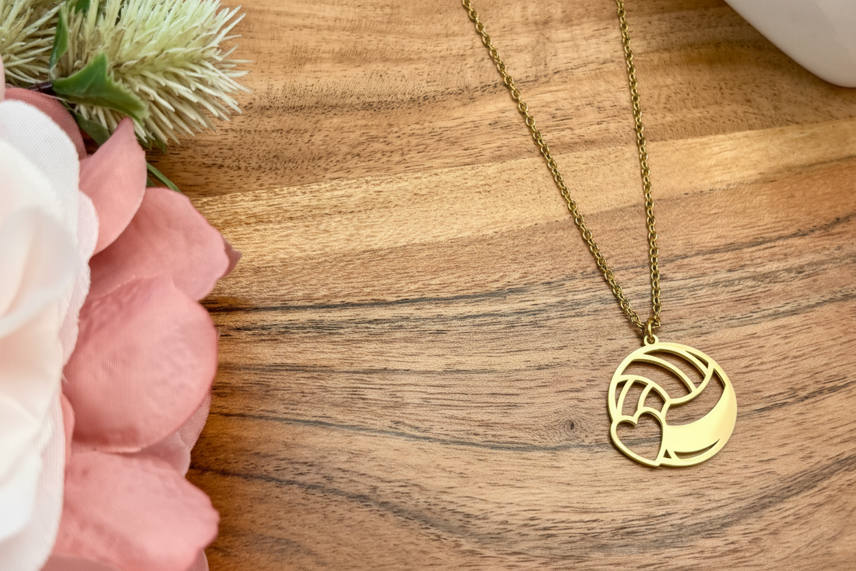 Volleyball Necklace