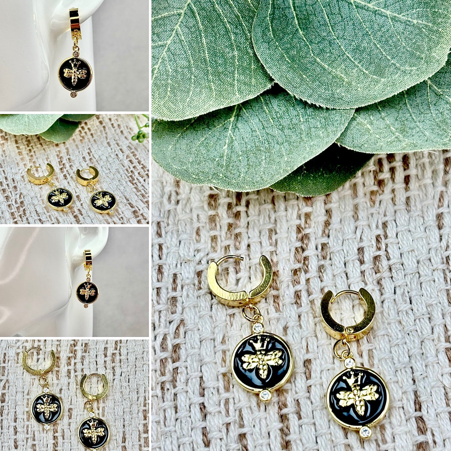 Elegant Bee Earrings