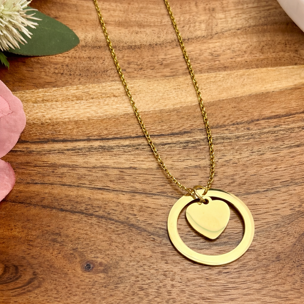 Encircled Heart Necklace