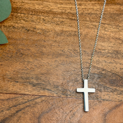 Vertical Cross Necklace