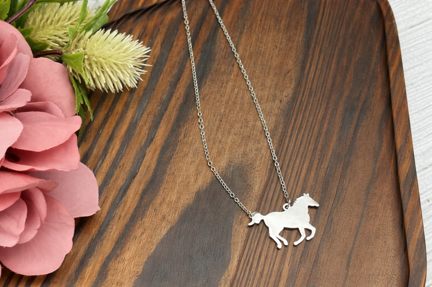 Horse Pendant Necklace