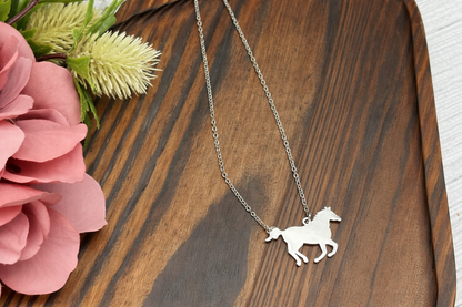 Horse Pendant Necklace