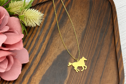 Horse Pendant Necklace