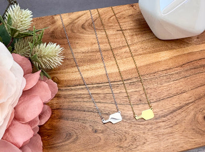 Pickleball Pendant Necklace