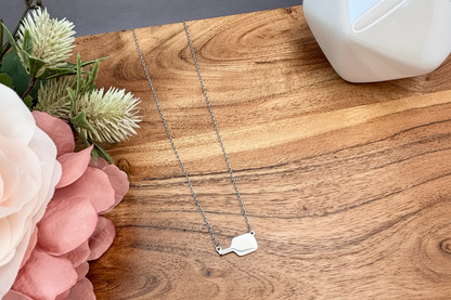 Pickleball Pendant Necklace