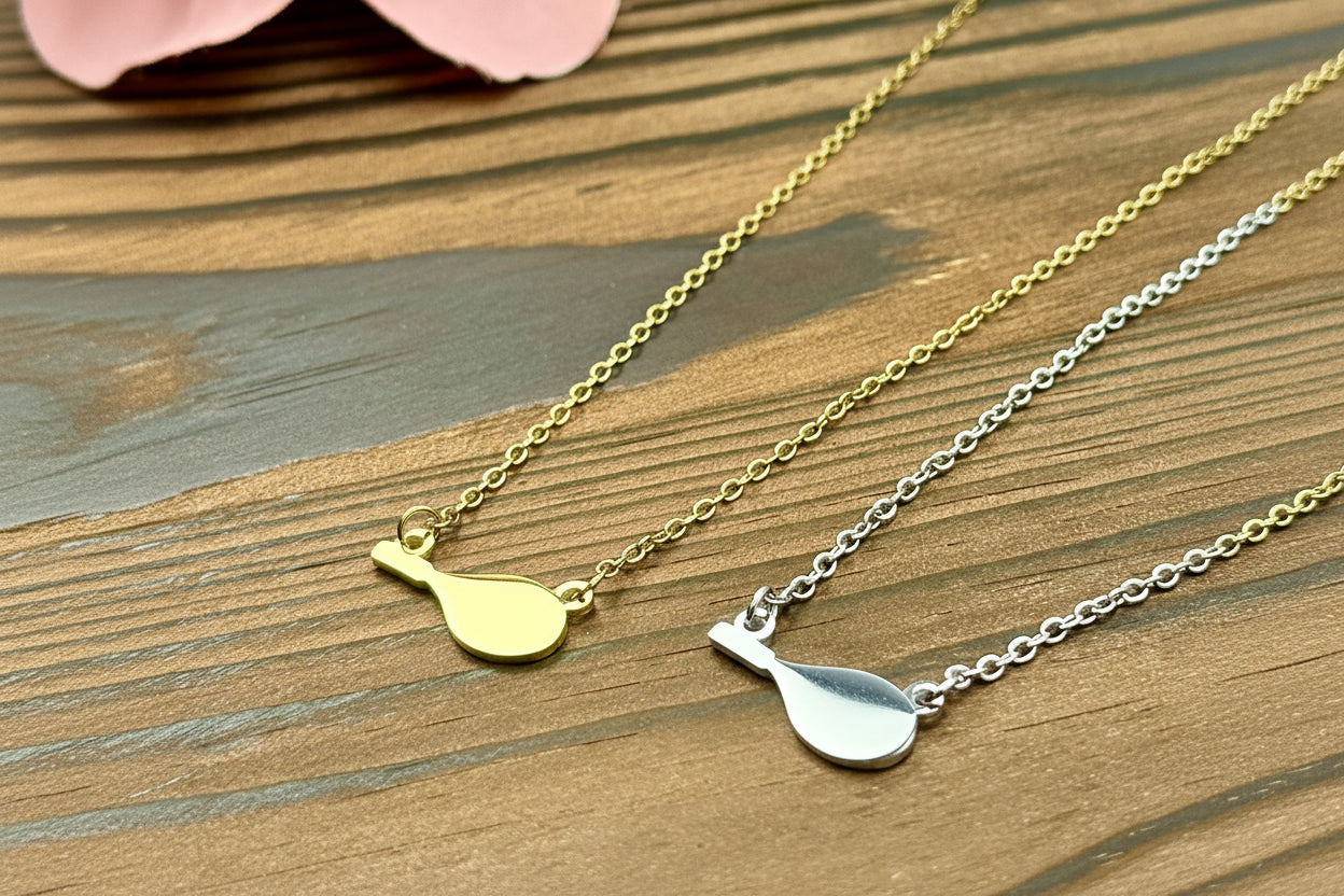 Tennis Racket Necklace