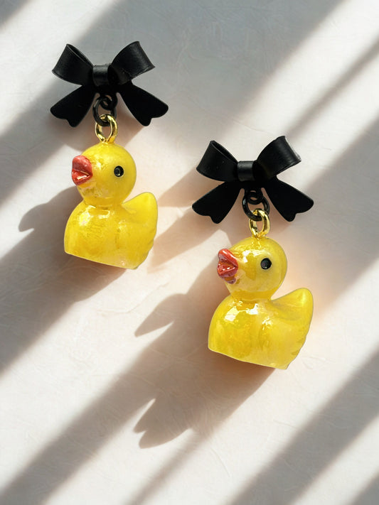 Adorable Mini Ducky Earrings