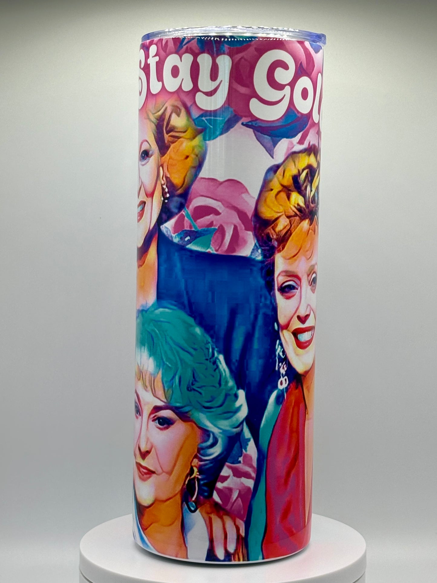 Golden Girls Tumbler - 'Stay Golden' - Perfect Gift for Fans of the Classic TV Show