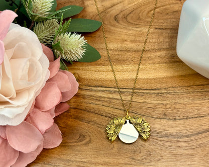 Sunflower Reveal Necklace
