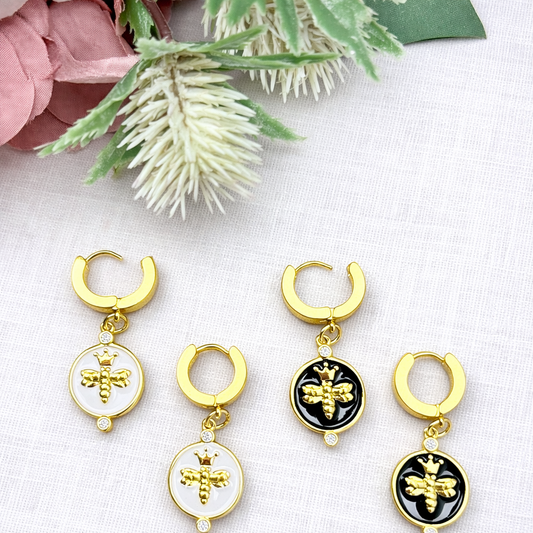 Elegant Bee Earrings