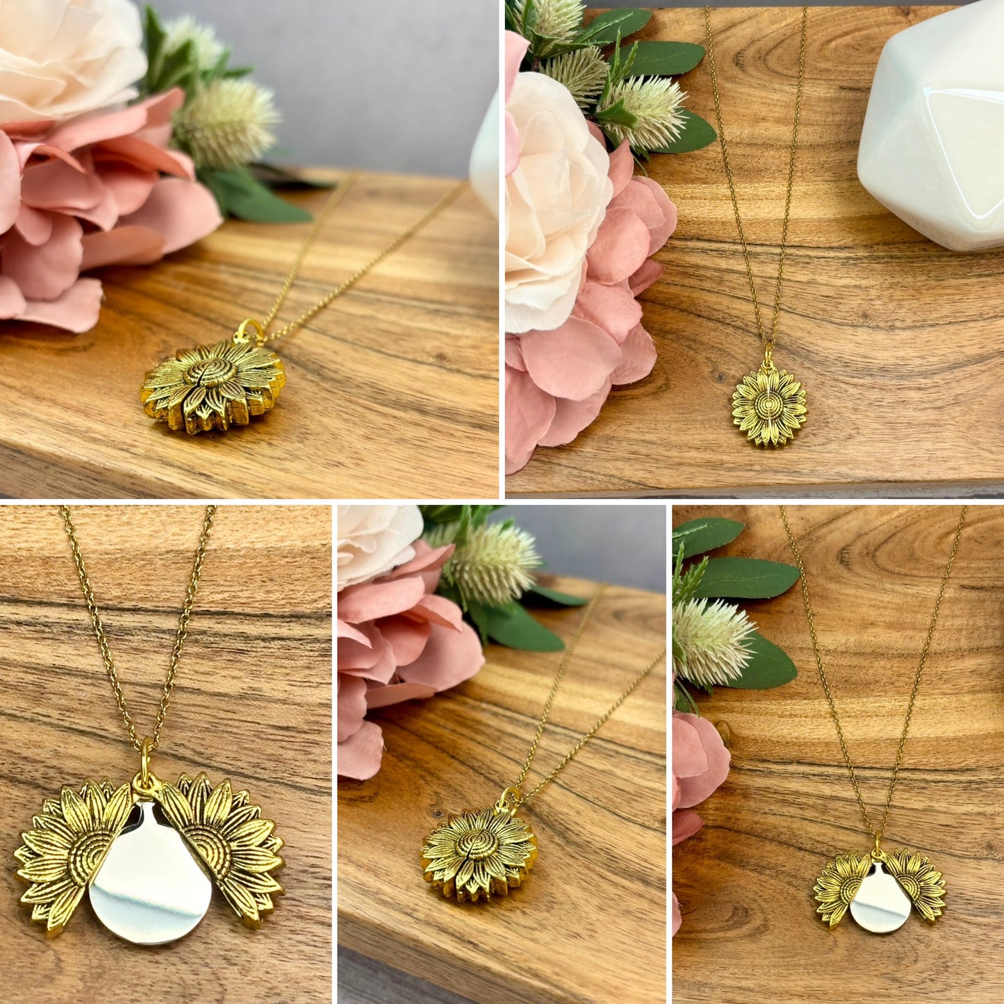 Sunflower Reveal Necklace
