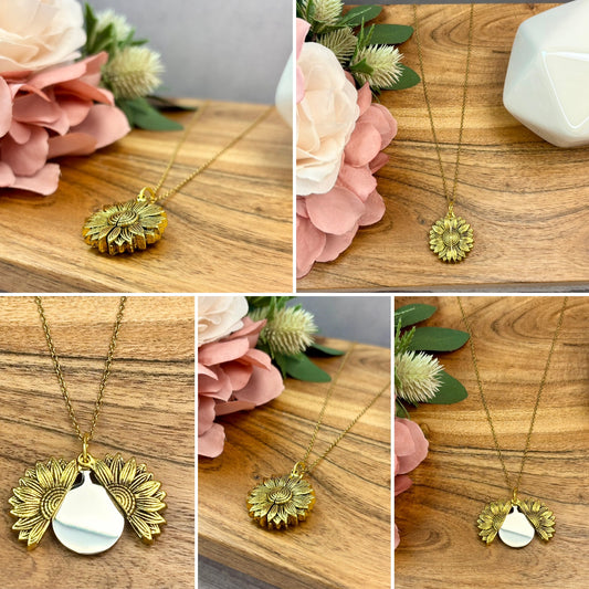 Sunflower Reveal Necklace