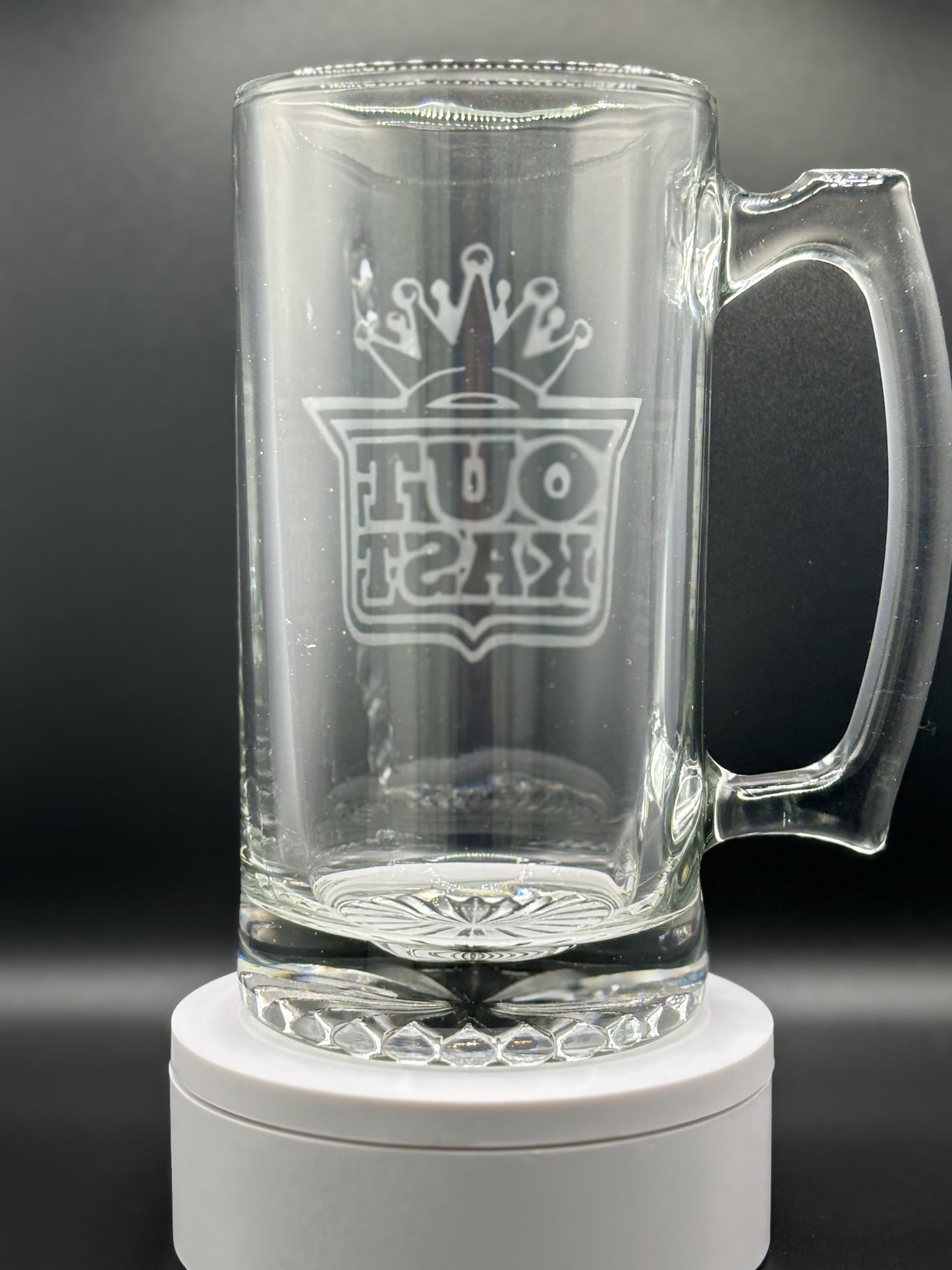 So Fresh and so Clean Clean- Outkast Unique Glass Stein for Music Lovers!