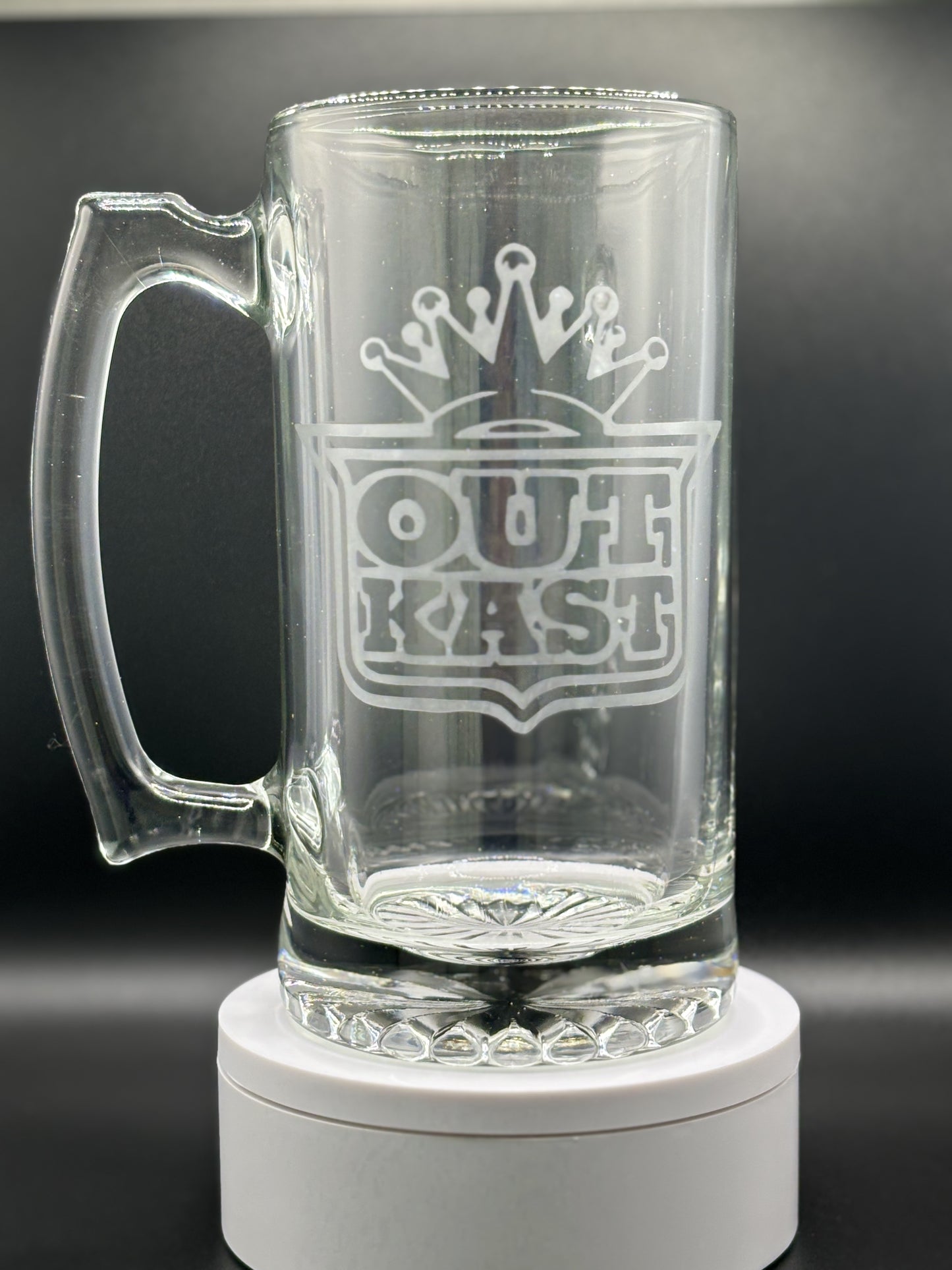 So Fresh and so Clean Clean- Outkast Unique Glass Stein for Music Lovers!