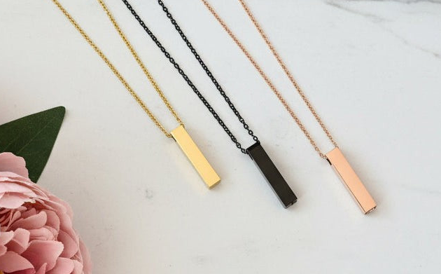 Personalized Urn Memorial Necklace