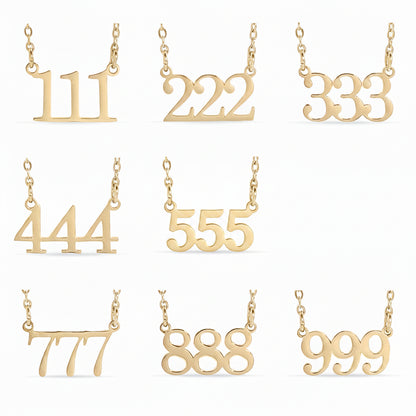 Angel Number Necklace
