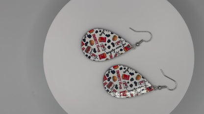 Adorable Chicken Nugget and Waffle Fries Earrings! Need we say more?